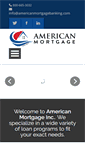 Mobile Screenshot of americanmortgagebanking.com